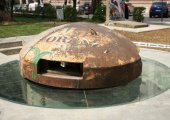 Bunker relict at the Nation Martyrs Boulevard