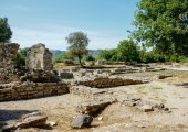 Inside the archeologic park of Butrint