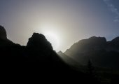 Sunrise in Valbona Valley